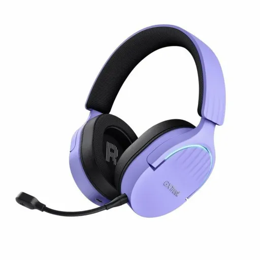 Auriculares com Microfone para Vídeojogos Trust GXT 491 Roxo