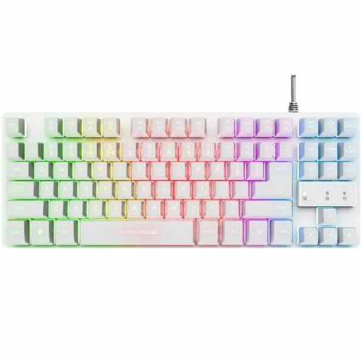 Teclado Gaming Trust GXT 833W Branco