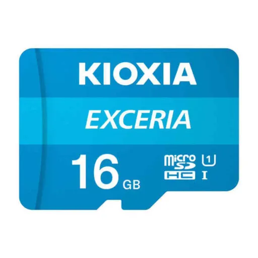 Cartão de Memória Micro SD com Adaptador Kioxia Exceria UHS-I Classe 10 Azul