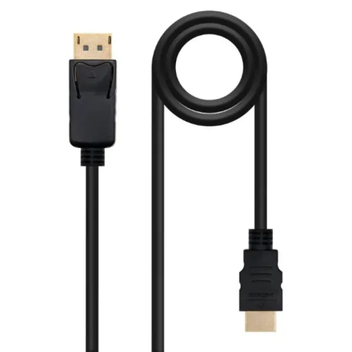 Adaptador DisplayPort para HDMI NANOCABLE 10.15.430 Preto