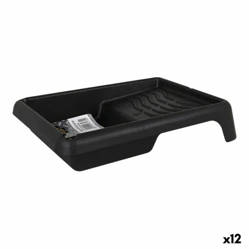 Tabuleiro para Tinta Dem Brico Preto 38,5 x 28,5 x 7,5 cm (12 Unidades)