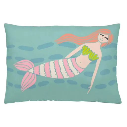 Capa de Travesseiro Naturals Mermaids (50 x 30 cm)