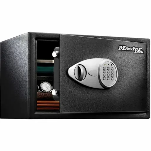 Cofre Master Lock Preto Preto/Cinzento Aço