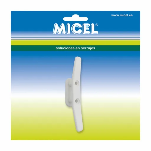 Polia para Toldo Micel TLD15 Branco 1,8 x 2 x 10,2 cm 2 Unidades