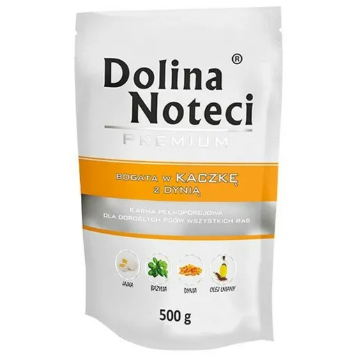 Comida Húmida Dolina Noteci Premium Vitela Pato Abóbora Porco 500 L 500 g