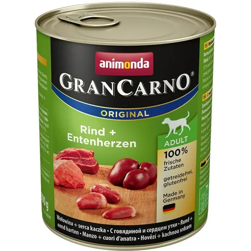 Comida Húmida Animonda GranCarno Original Vitela Pato 800 g