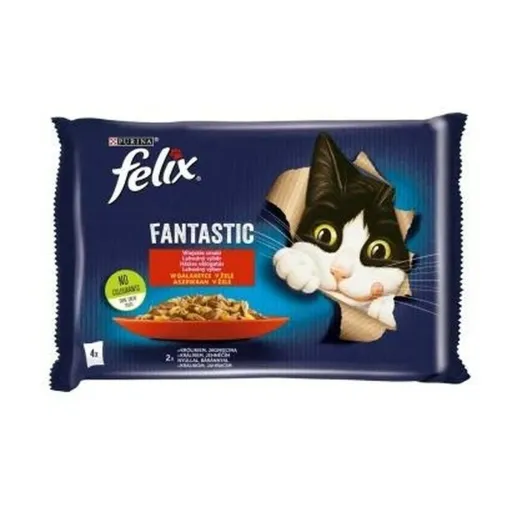 Comida para Gato Purina Fantastic Borrego Coelho 340 g