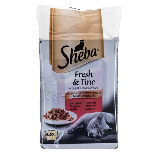 Comida para Gato Sheba                                 Frango Vitela