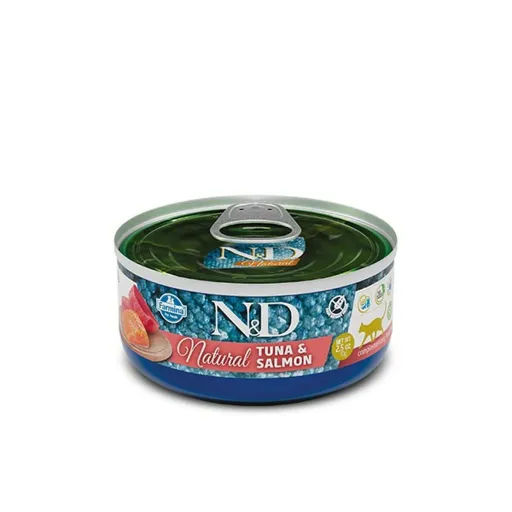 Comida para Gato Farmina N&D Salmão Atum 140 g