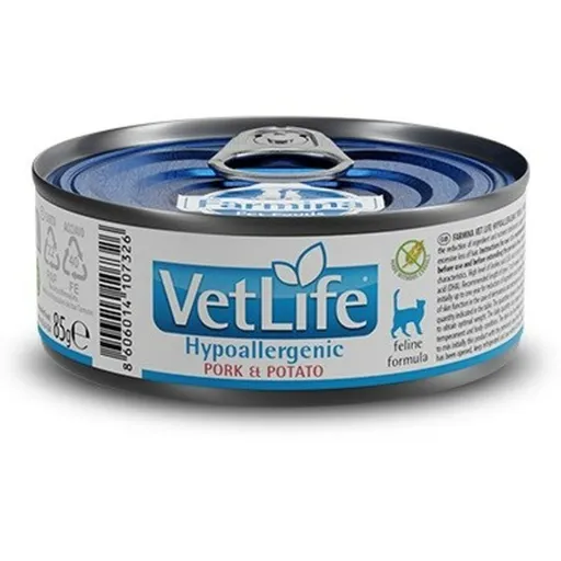 Comida para Gato Farmina Vet Life Hypoallergenic Porco 85 g