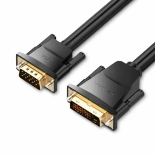 Adaptador VGA para DVI Vention EABBF Preto 1 m