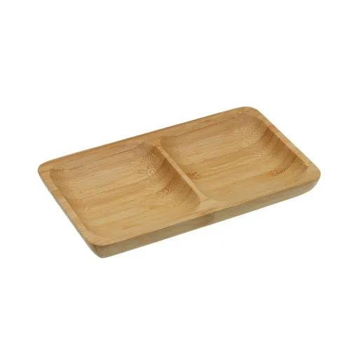 Bandeja de Aperitivos Versa Bambu 10 x 2 x 17,5 cm