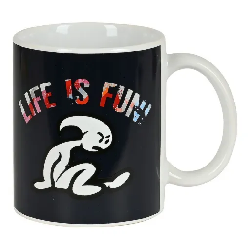 Caneca El Niño Life is Fun Cerâmica Multicolor (350 ml)