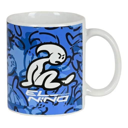 Caneca El Niño Blue Bay Cerâmica Azul (350 ml)