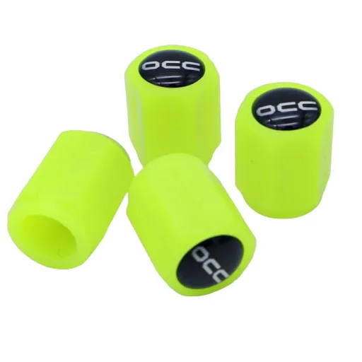 Conjunto de Fichas e Tomadas OCC Motorsport OCCLEV005 4 Unidades Fluorescente Amarelo