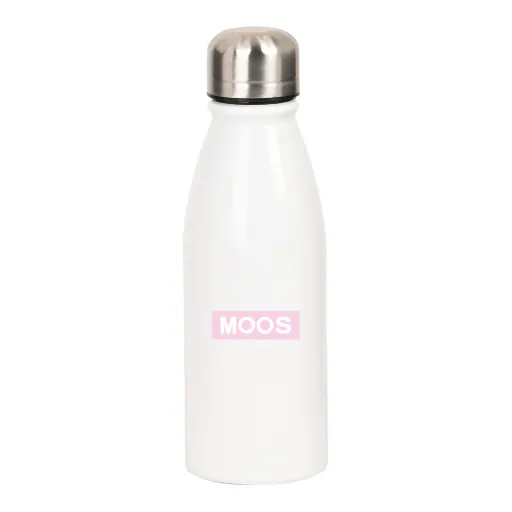 Garrafa de Água Moos Butterflies Branco 500 ml