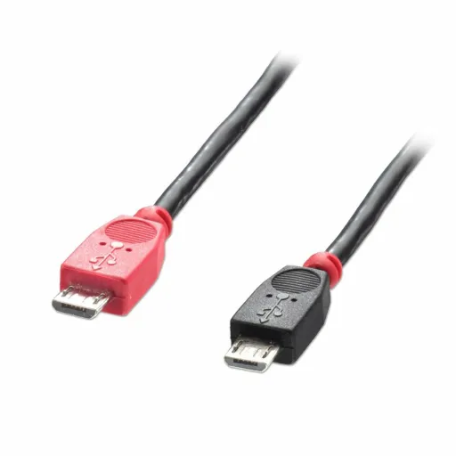 Adaptador Micro USB para Mini USB LINDY 31759 Preto 1 m