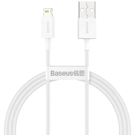 Cabo USB para Lightning Baseus CALYS-A02 Branco 1 m