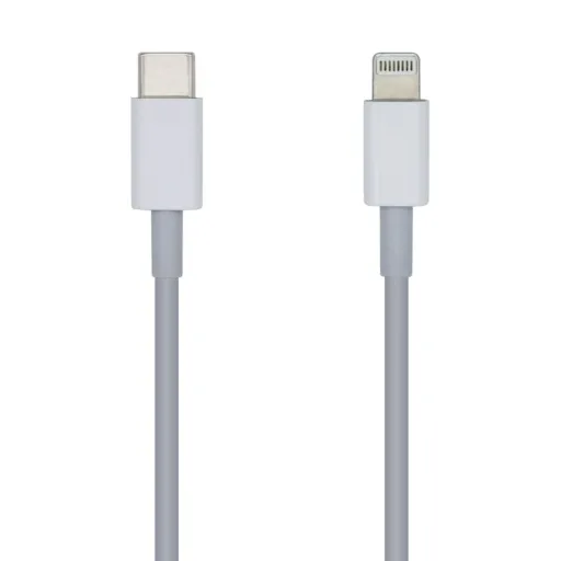 Cabo USB-C para Lightning Aisens A102-0442 Branco 1 m (1 Unidade)