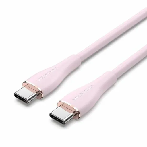 Cabo USB-C Vention TAWPF 1 m Cor de Rosa (1 Unidade)