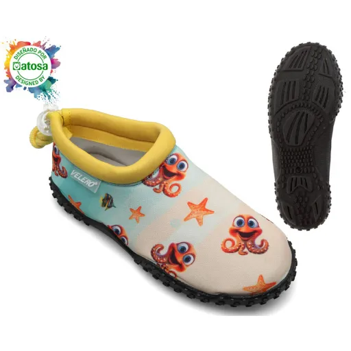 Calçado de Surf Infantil Multicolor Polvo