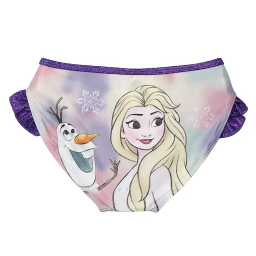 Cueca de Biquíni Para Meninas Frozen Roxo