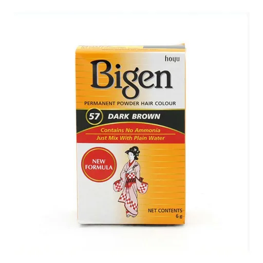 Tinta Permanente Bigen Nº57 Dark Brown (6 gr)