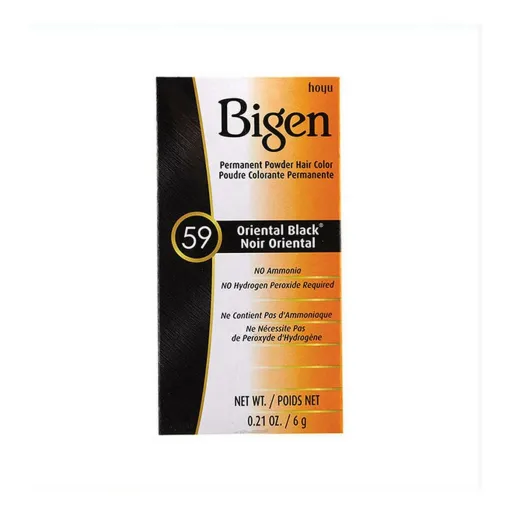 Tinta Permanente Bigen 59 Oriental Em pó Preto (6 g)