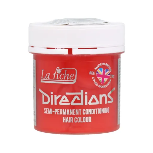 Amaciador Reforçador de Cor La Riché Directions Peach 88 ml Coloração Semipermanente Vermelho