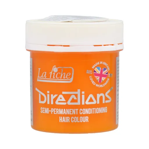 Amaciador Reforçador de Cor La Riché Directions Sun Flower 88 ml Coloração Semipermanente Laranja