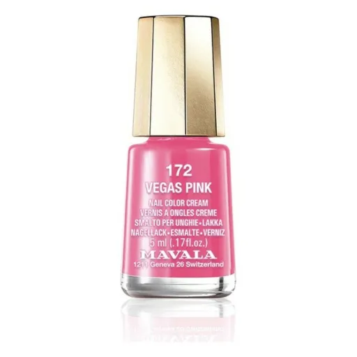 Verniz de Unhas Nail Color Cream Mavala 172-Vegas Pink (5 ml)