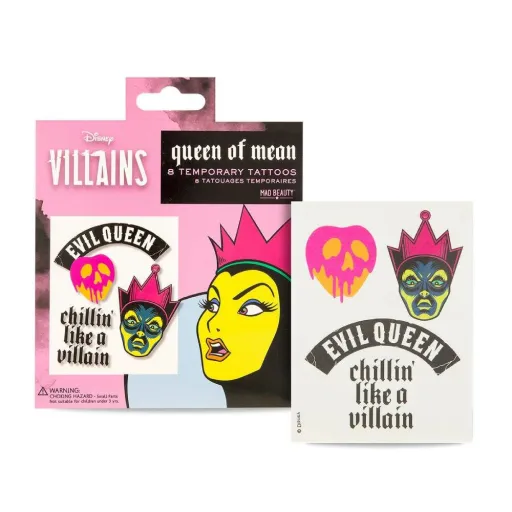 Tatuagens Temporais Mad Beauty Disney Villains Evil Queen