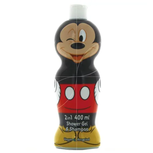 Gel e Champô 2 em 1 Air-Val Mickey Mouse 400 ml