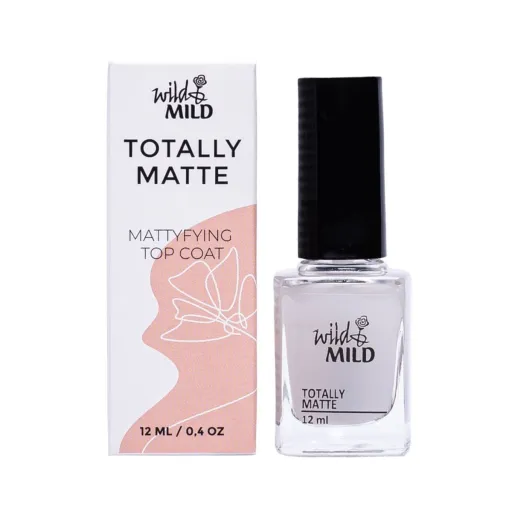 Fixador de Esmalte de Unhas Wild & Mild Totally Matte 12 ml