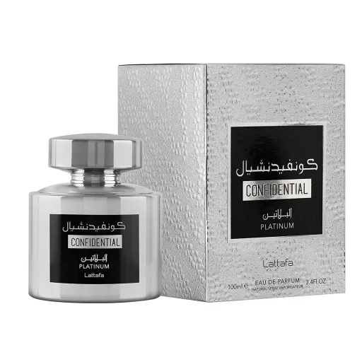 Perfume Homem EDP Lattafa Confidential Platinum 100 ml