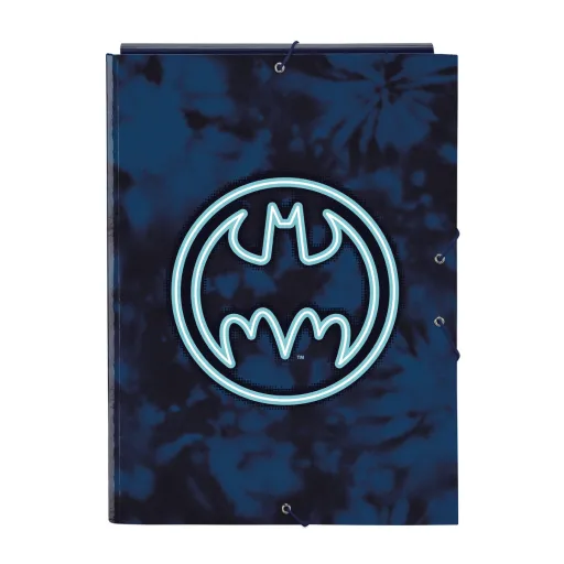 Pasta Batman Legendary Azul Marinho A4