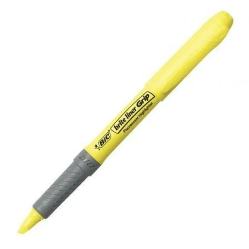 Marcador Fluorescente Bic 811935 Amarelo