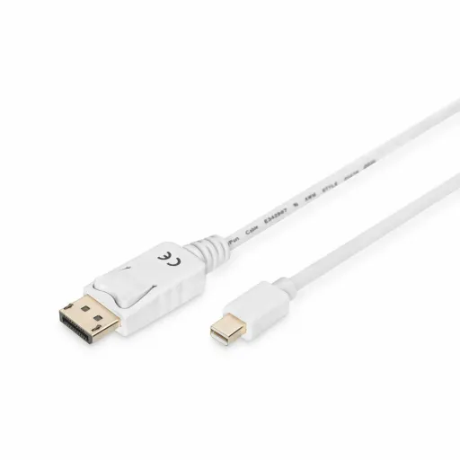 Cabo DisplayPort Mini a Display Port Digitus AK-340102-020-W Branco 2 m