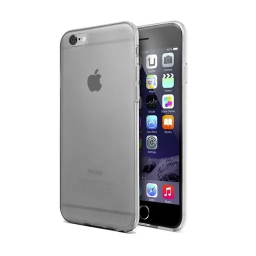 Capa para Telemóvel Unotec 40.0478.00.00 IPhone 6S Transparente Branco