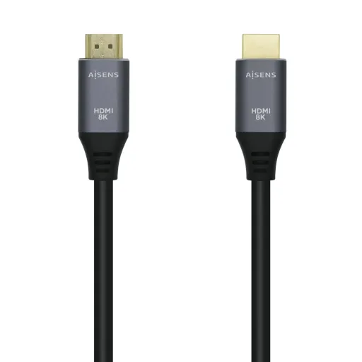 Cabo HDMI Aisens A150-0425 Preto Preto/Cinzento 50 cm