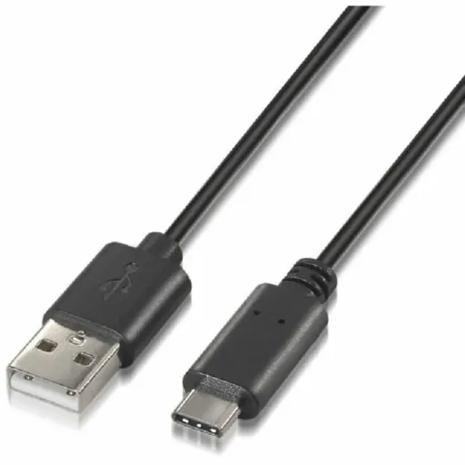 Cabo USB A para USB-C NANOCABLE 10.01.2102 Preto 2 m