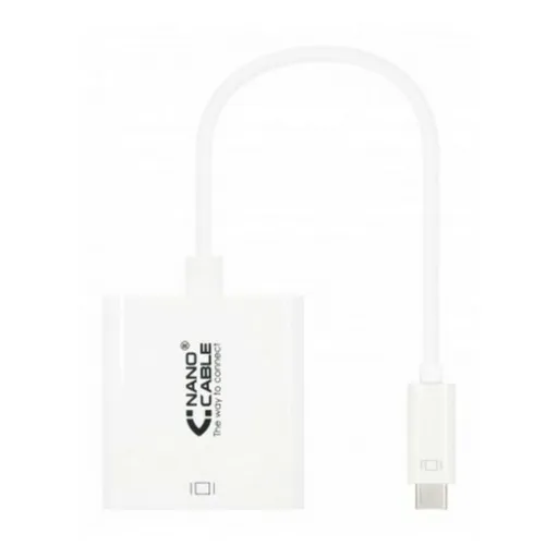 Adaptador USB C para DVI NANOCABLE 10.16.4103 (15 cm)