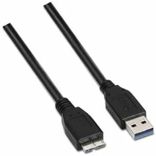 Cabo USB 3.0 A para Micro USB B NANOCABLE 10.01.1102-BK Preto 2 m