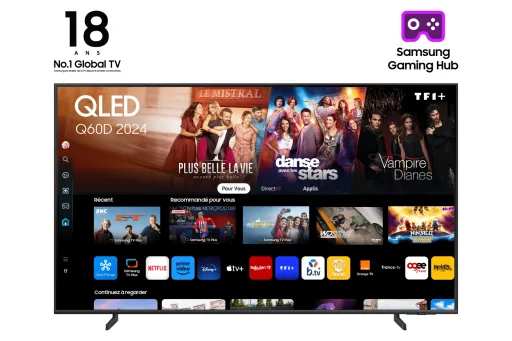 SAMSUNG - QLED 4K Smart TV TQ65Q60DAUXXC