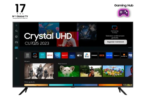 SAMSUNG - LED UHD Smart TV Crystal TU65CU7025KXXC