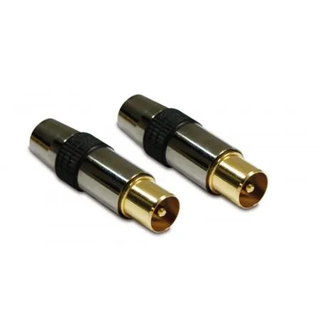 METRONIC - Conector 2 X 9,52 mm TV M/M 419100