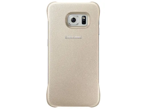 SAMSUNG - S6 Edge Protec CoverGold EF-YG925BFEGWW