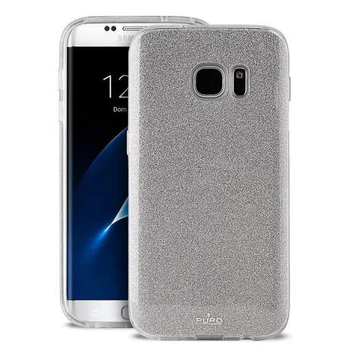 PURO - Capa Gal S8 Edge Silver SGS8EDSHINESIL