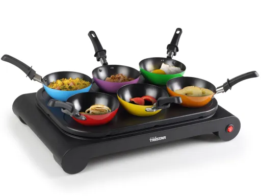 TRISTAR - Grill/Conj. Mini Woks BP-2827