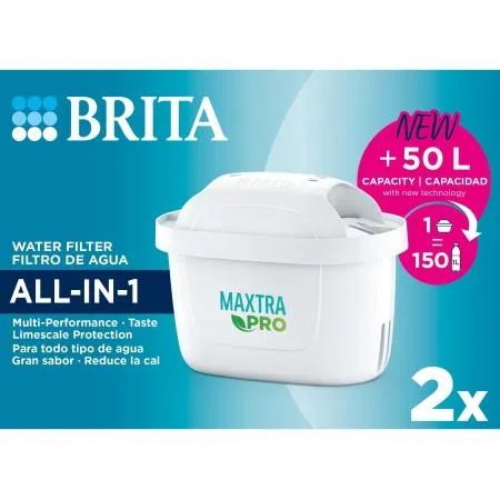 BRITA - Pack 2 MXPRO ALL-IN-1-2 Meses 1050807